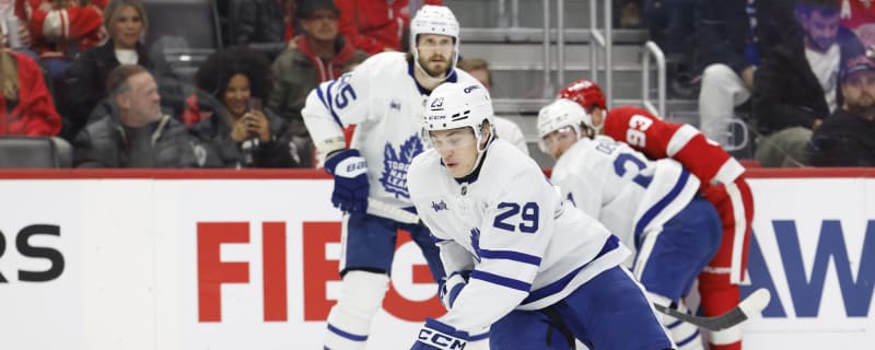 Pontus Holmberg' Sudden Scoring Surge Coming at Perfect Time for Maple Leafs