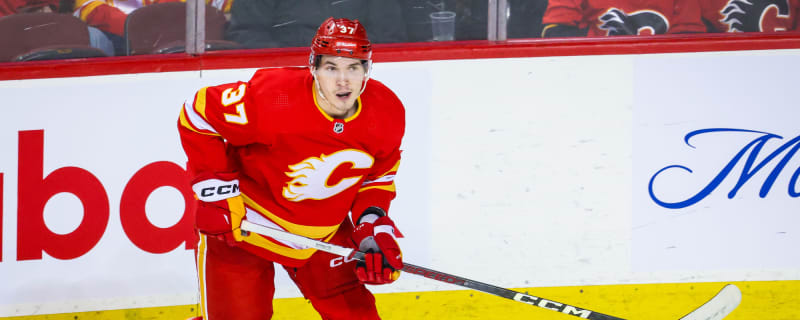 Yan Kuznetsov is quietly building toward another call-up with the Flames