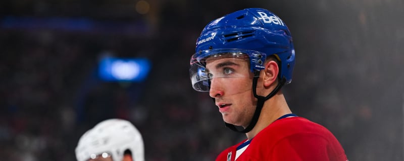 Canadiens' Mailloux is impacted by team's recent acquisition