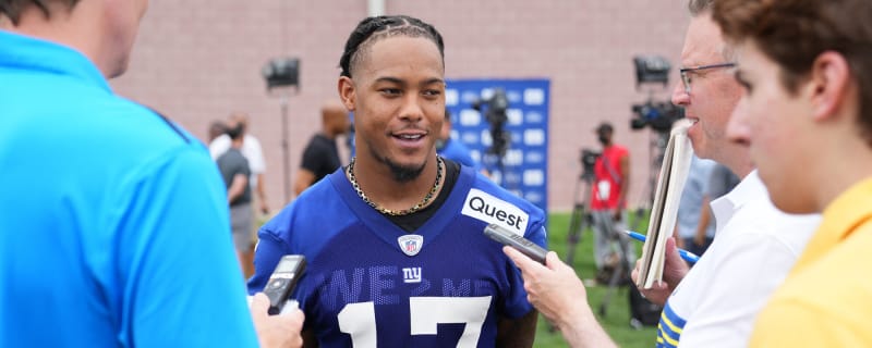 Speedy Giants WR predicting breakout alongside Malik Nabers