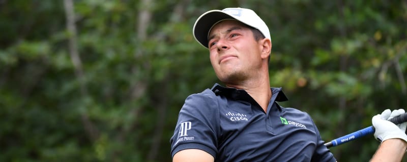 Broken toe fails to impede Viktor Hovland’s progress at The Sentry