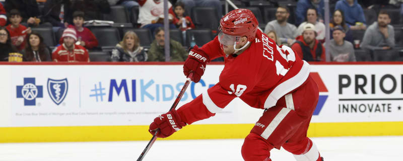 Red Wings place Andrew Copp on IR, Sheldon Dries recalled