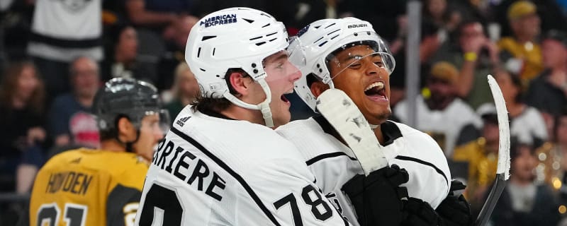 Kings’ Akil Thomas Makes NHL Debut