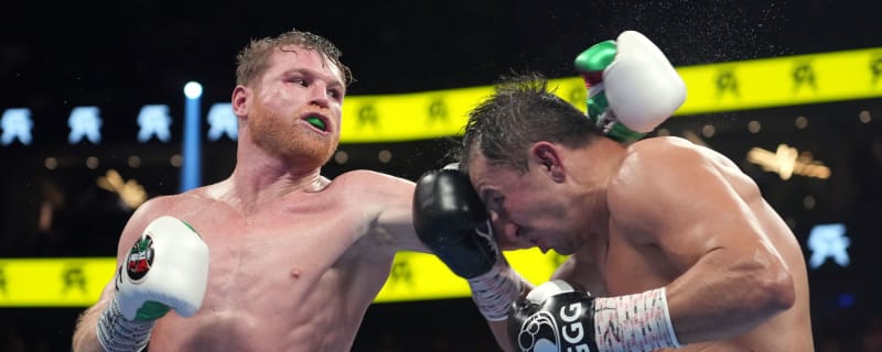 Canelo Alvarez pays homage to the late George Foreman