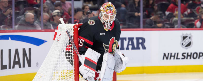 Linus Ullmark Starts Strong in His Senators Career