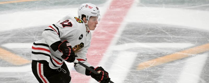 Blackhawks at IIHF Worlds: Lukas Reichel&#39;s 2-Point Game Helps Germany Double Up France