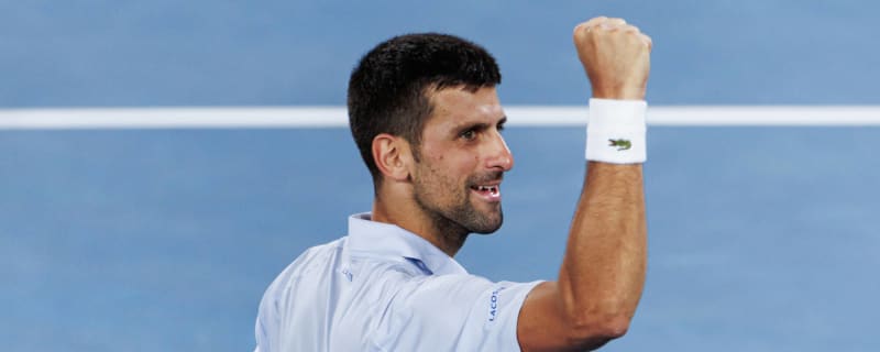 Watch: Elated Novak Djokovic blows a kiss to Nick Kyrgios and the McEnroe brothers in the commentator’s box as the audience erupts in cheer at the Australian Open