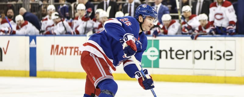 Rangers rule out depth forward for Game 3 against Panthers