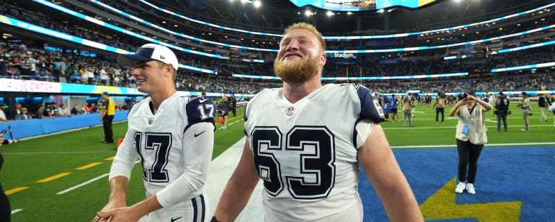 Where Washington Commanders Center Tyler Biadasz Ranks Among NFL Peers