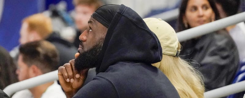 Lakers Fans Are Perplexed Seeing LeBron James And Rob Pelinka Together At Draft Combine