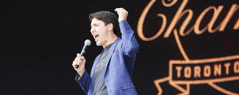 Justin Trudeau’s mocking of Gary Bettman this morning shocked Renaud Lavoie