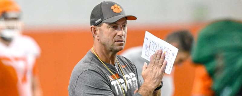 Dabo Swinney doesn't hold back on potential CFB walk-on change