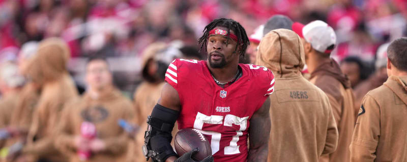 49ers’ Dre Greenlaw Gets Emotional Discussing Super Bowl Injury