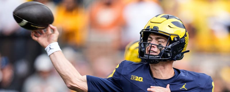 Michigan must make QB change despite Week 3 win