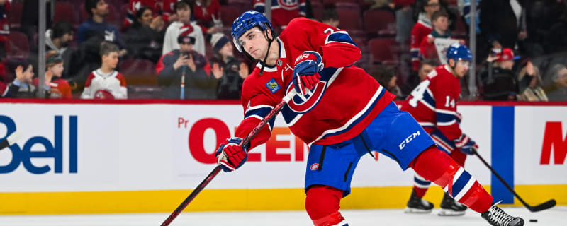 Canadiens Reportedly Shopping Logan Mailloux in Potential Blockbuster Trade, Per Source