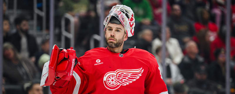 Red Wings emergency recall Jack Campbell; Cam Talbot day-to-day with lower-body injury
