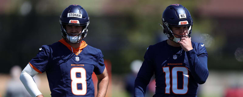 Broncos QB Jarrett Stidham 'here to compete' against Bo Nix for starting spot