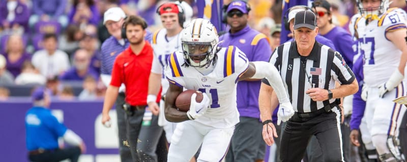 NFL Network Draft Analyst Thinks Steelers Should Target LSU WR Brian Thomas Jr.