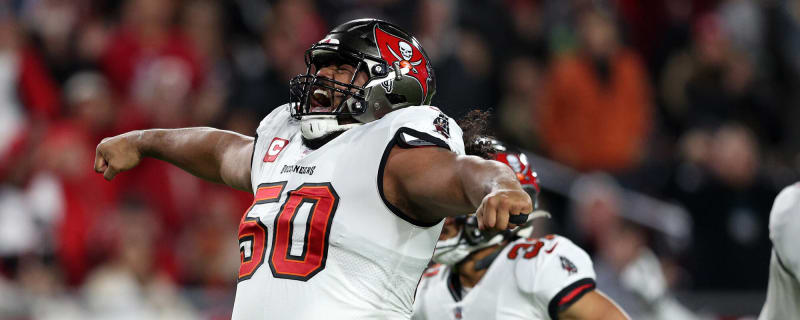 Vita Vea is the latest Bucs star to be hit by salary cap situation