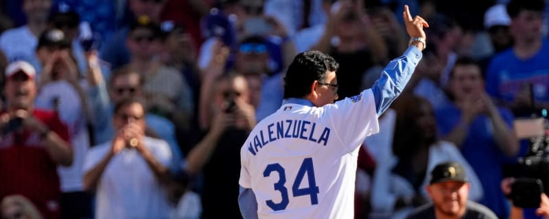 Fernando Valenzuela's iconic number 34 to be retired by Dodgers