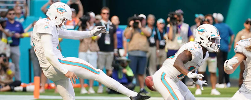 Watch: Dolphins' 'butt punt' pays off in thrilling win over Bills