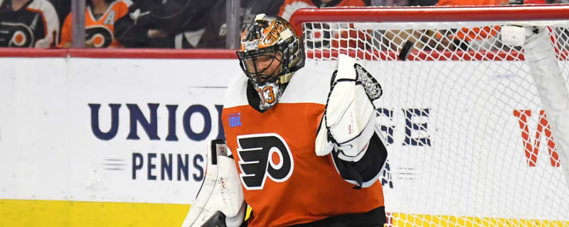 Flyers’ Samuel Ersson Stands Tall in 2-0 Win vs. Bruins