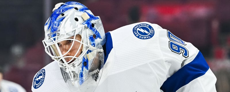 Lightning recall inexperienced goalie in wake of veteran's injury