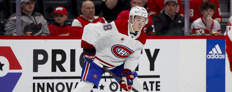 Canadiens: Hutson Earns First Point In Exciting Loss To Detroit