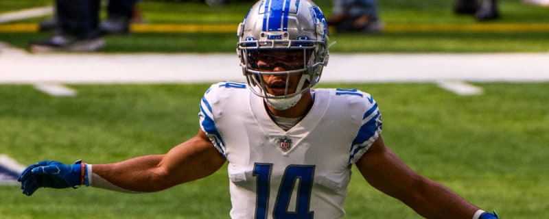 Lions' Amon-Ra St. Brown still keeps notebook of 16 WRs drafted