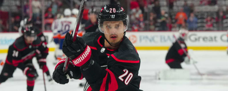 Hurricanes’ Aho Named a Top 20 Center and to Team Finland for 4 Nations