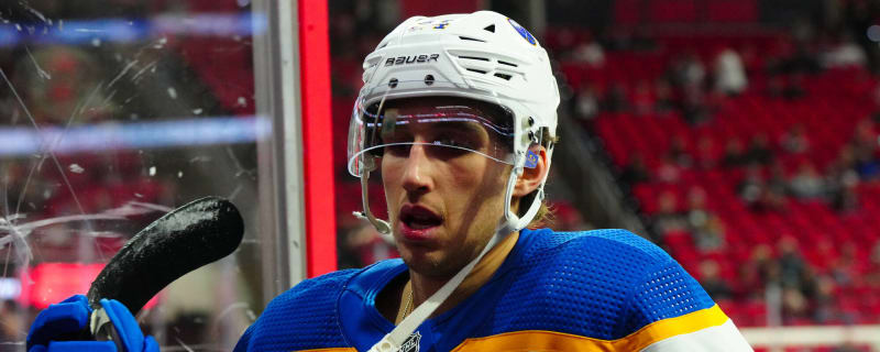 Struggling Sabres forward dealing with upper-body injury