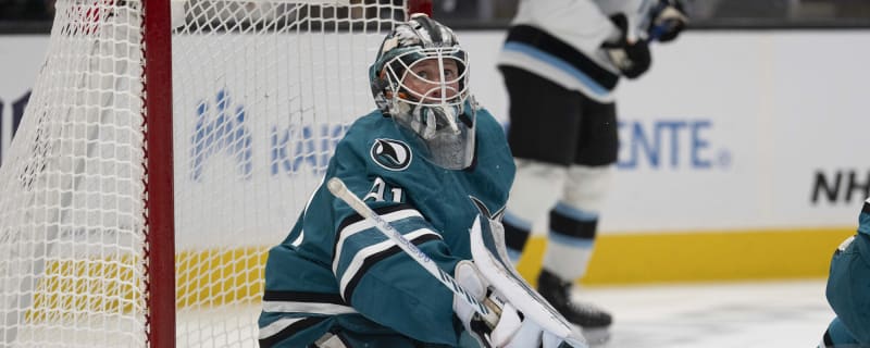 Sharks recall Vitek Vanecek, reassign Yaroslav Askarov