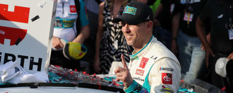 Denny Hamlin claims he got the 'best pit crew and best crew chief' after Dover triumph