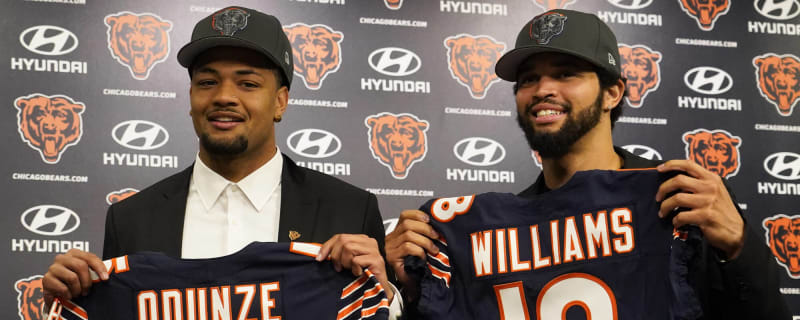 Bears Welcome Caleb Williams and Rome Odunze to Halas Hall