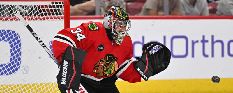 Blackhawks Will See a Big Jump in 2024-25 if Mrazek Continues This Performance