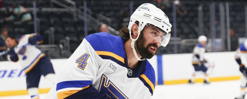 Blues defenseman out day-to-day, while veteran forward gets cleared for contact