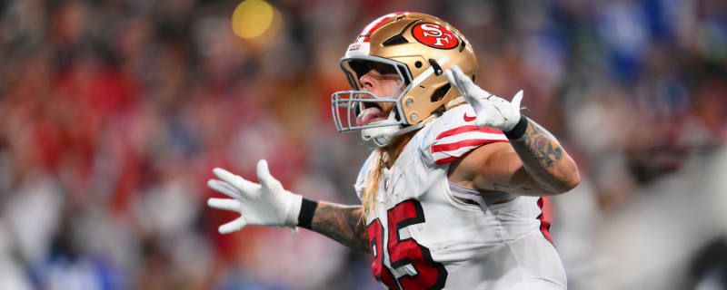 49ers TE George Kittle on NFL debut vs. Julius Peppers: &#39;I&#39;m gonna die&#39;