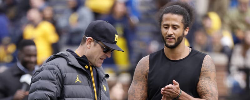 Colin Kaepernick endorses Jim Harbaugh's potential NFL return