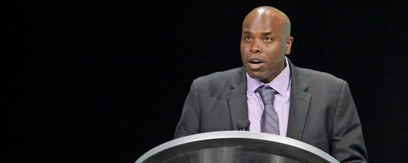 Sharks’ GM Mike Grier In Edmonton To Watch Oilers vs Wild