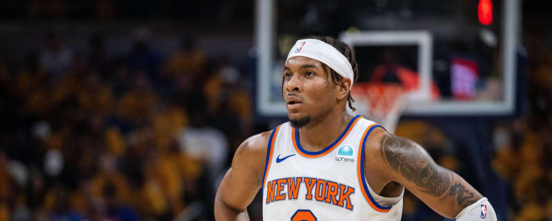 Can Knicks rising star make good on his goal to leave Pacers stars scoreless?