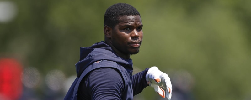 Tarik Cohen against Bears fans booing Mitchell Trubisky