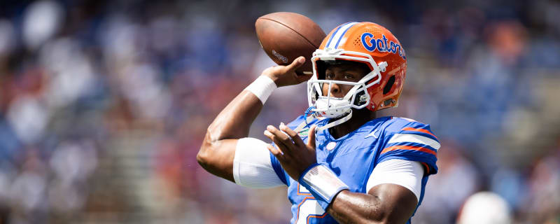 This true freshman to fill in for injured Florida QB starter