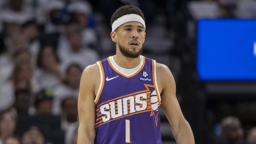 Timberwolves fans turn Devin Booker's meme-worthy angst into t-shirt