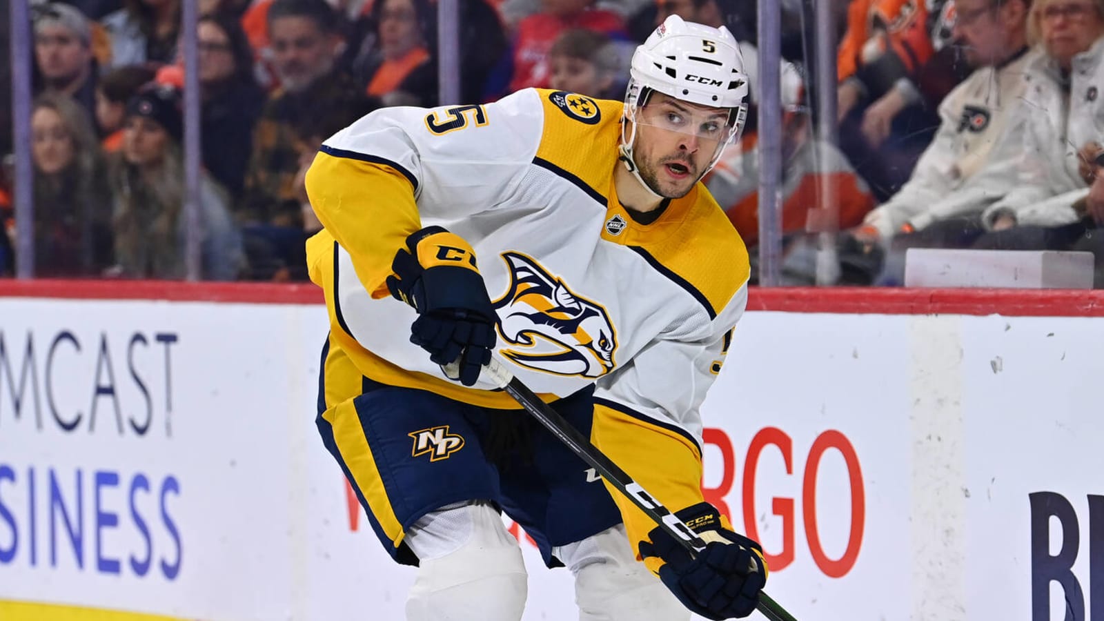 Predators sign defenseman to two-year extension