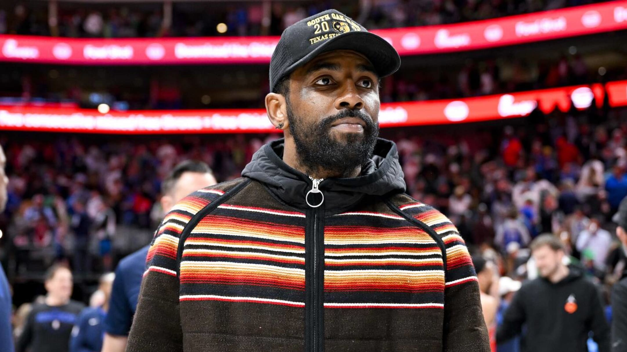 Kyrie irving bull hat sales
