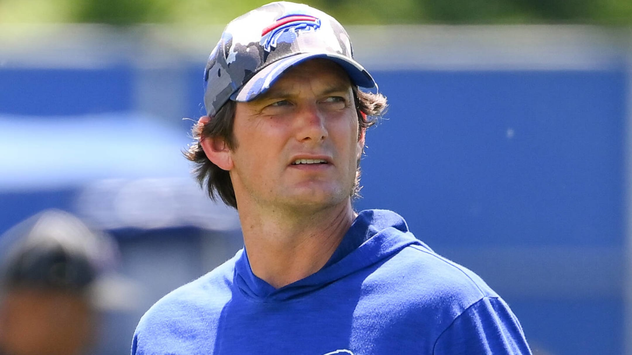 Watch: Bills OC Ken Dorsey goes nuts in box after Bills lose