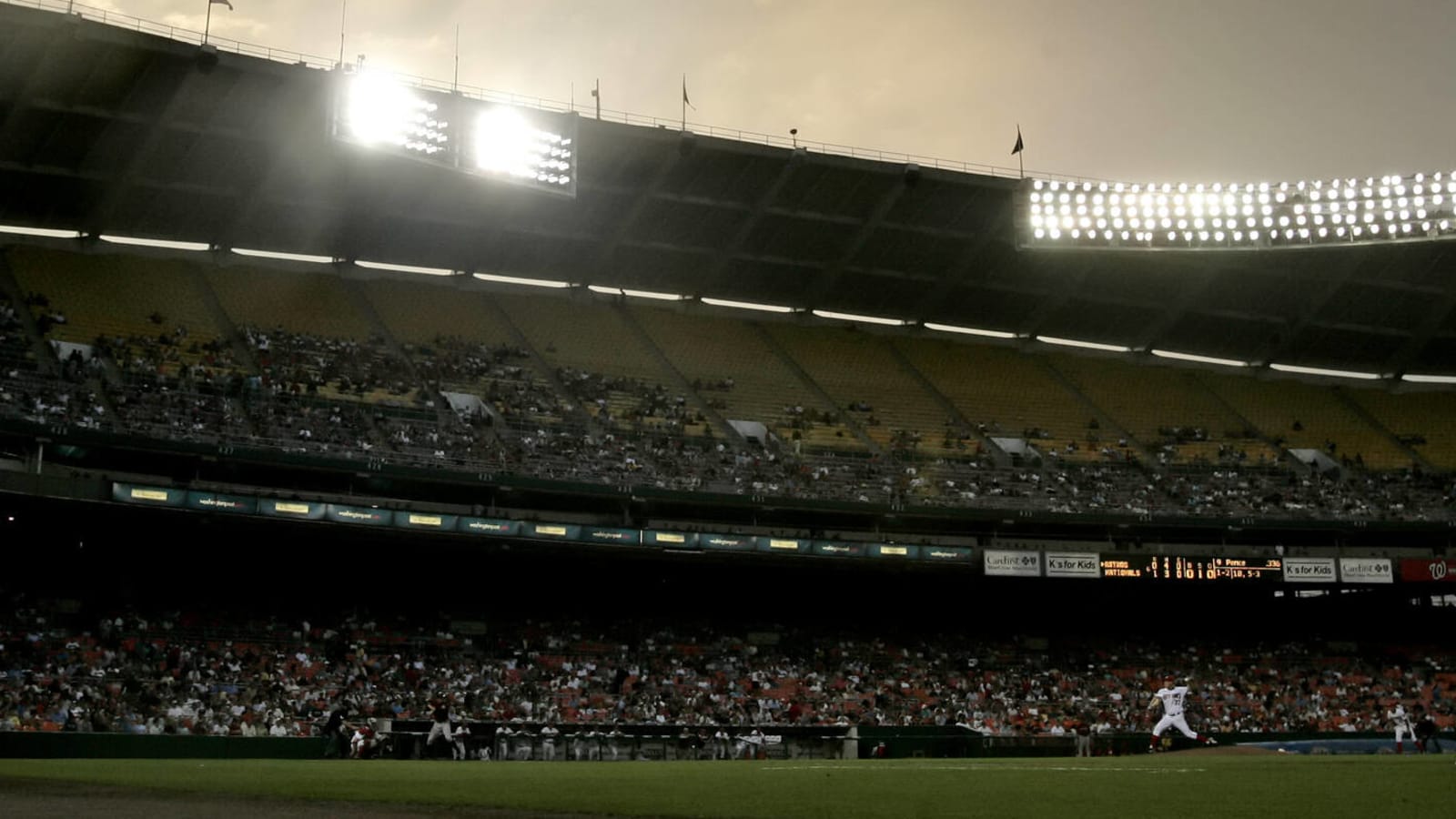 Multiple fires break out at vacant RFK Stadium