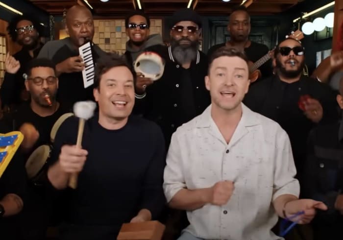 Justin Timberlake and Jimmy Fallon