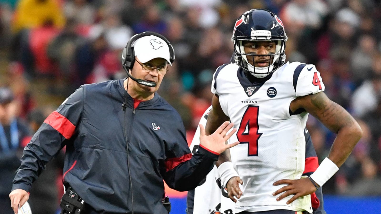 Texans won't negotiate with Deshaun Watson 'in the media'