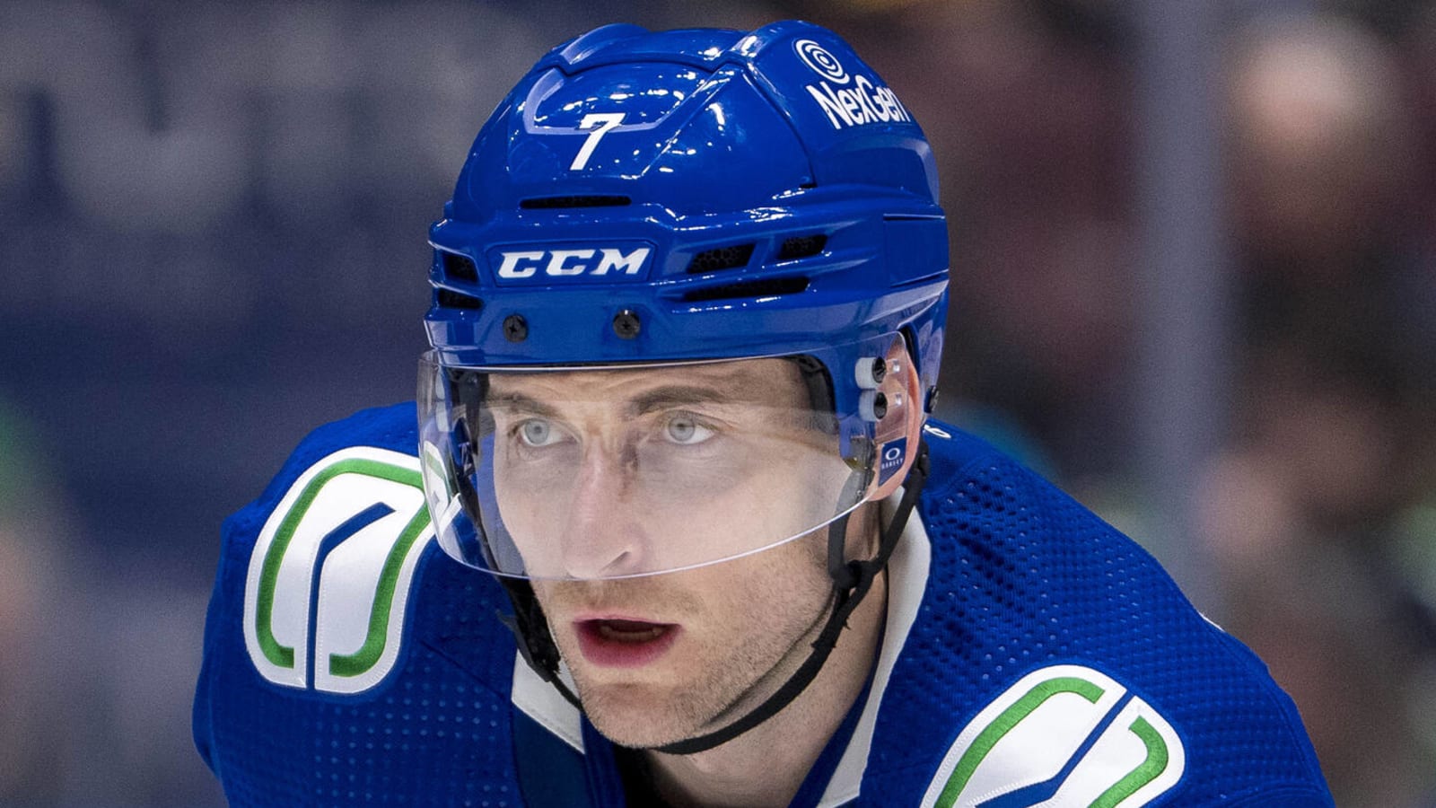Canucks’ Soucy has been suspended one game for his cross-check on Oilers’ McDavid
